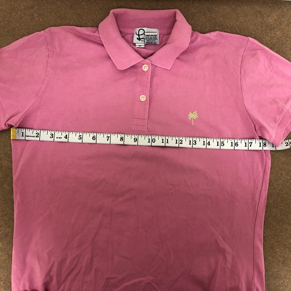 Lilly Pulitzer Polo Shirt - M - Pink - EUC - Picture 8 of 8